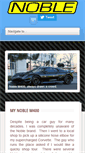 Mobile Screenshot of noblecars.org