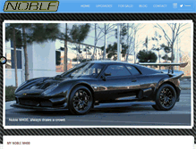 Tablet Screenshot of noblecars.org